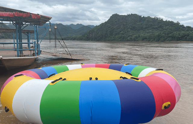 Luang Prabangļ¼Mekong River Speedboat Water Sports Experience