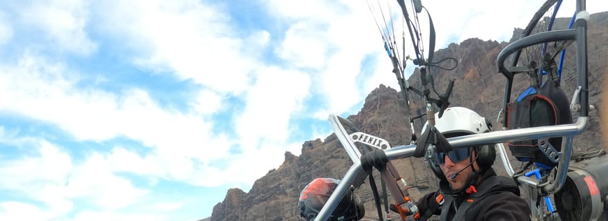 Tour : Faites l'expérience d'une randonnée Paratrike épique et découvrez Ténérife (60min) !