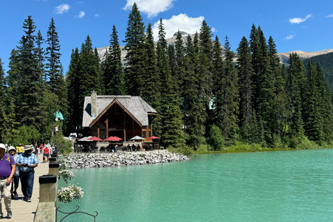 Moraine , lake louise ,Emerald Lake & Johnston Canyon Tour