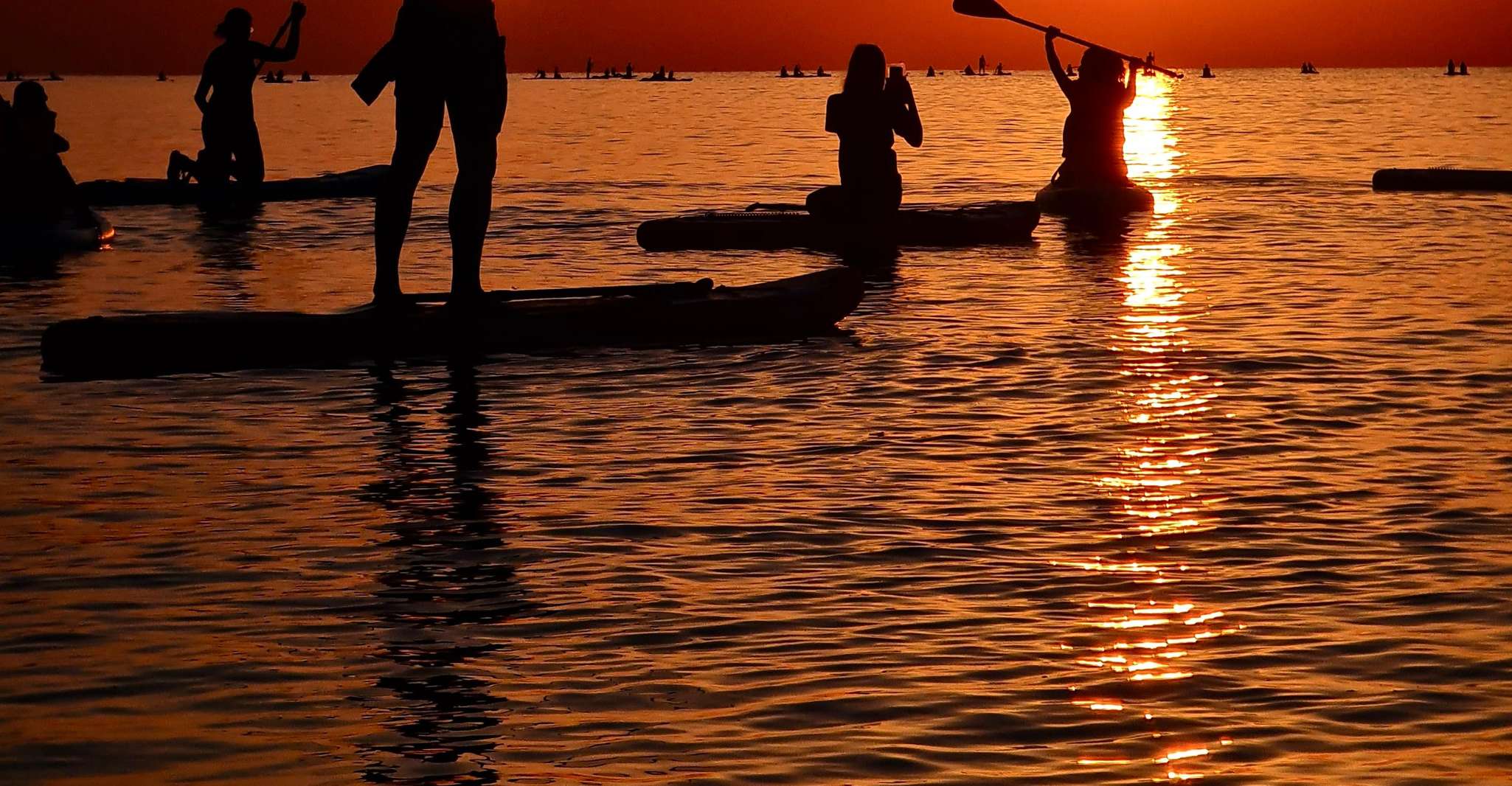 Barcelona: Paddleboarding at Sunrise. Includes: instructor, photos, equipment photo 7