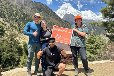 Från Katmandu: 13 dagars Manaslu Circuit Trek med guide