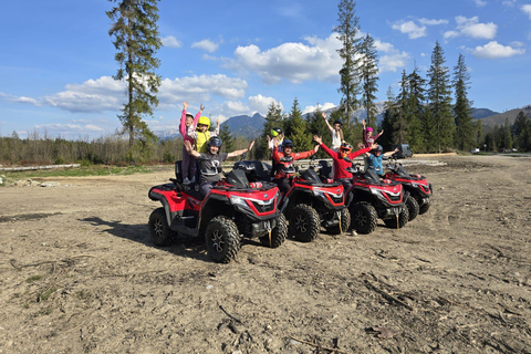 Krakow: Zakopane Quads, Bonfire Dining & Hot Springs Escape Zakopane Quads, Bonfire & Hot Springs — With Hotel Pickup