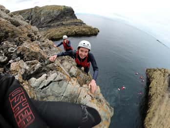 North Wales: Extreme Coasteering with Cliff Climbing & Jumps