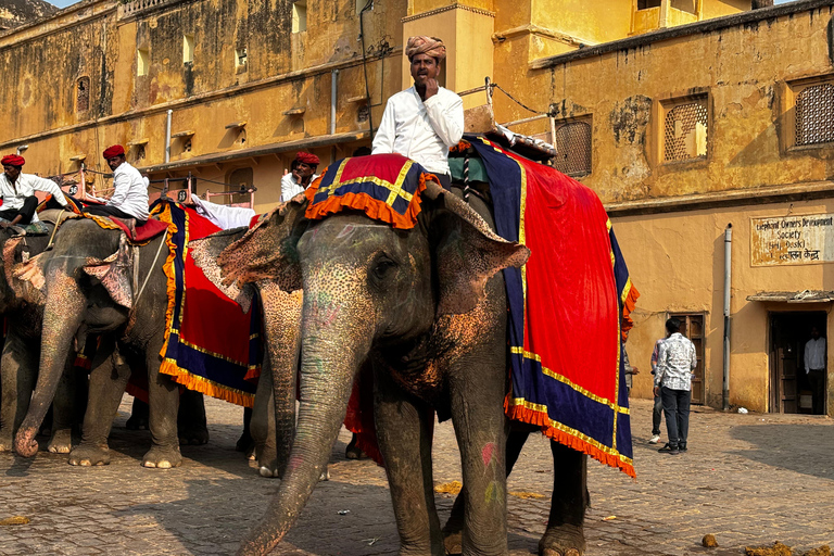 Au départ de Delhi : Delhi, Agra et Jaipur, visite nocturne de 02 nuits et 03 joursOption 01 - Voiture et guide uniquement