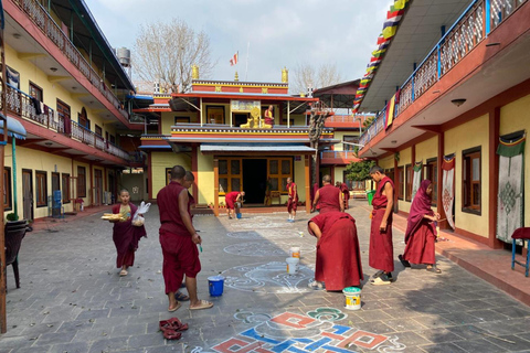 Pokhara: Guided Tibetan Monastery Tour with Afternoon Prayer