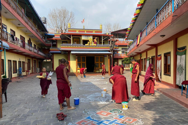 Pokhara: Guided Tibetan Monastery Tour with Afternoon Prayer