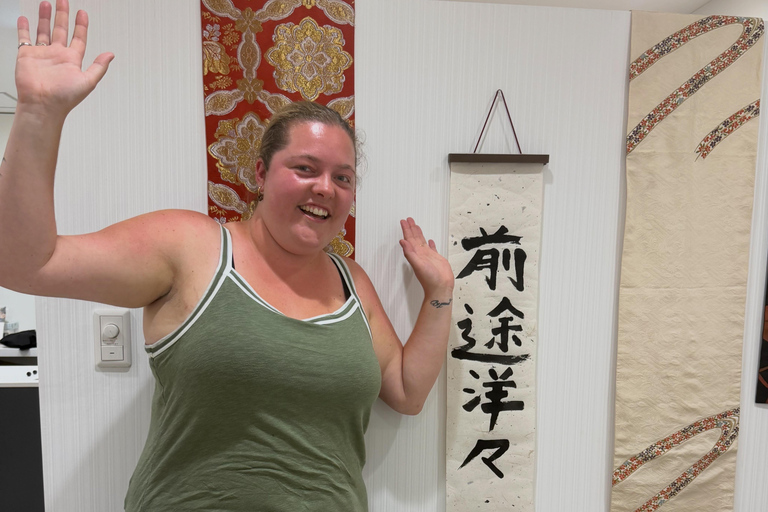 Hiroshima: Create Your Own Hanging Scroll with Calligraphy