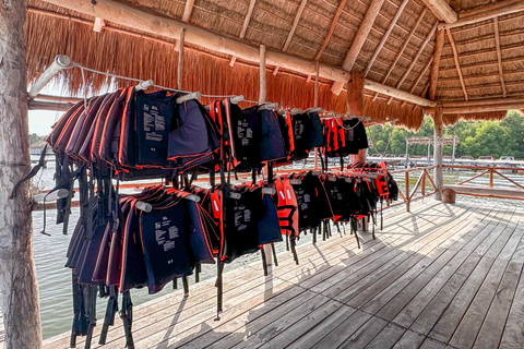 Cancun: Mayan Jungle Tour with Speedboat & Snacks Cancun: Mayan Jungle Tour with Speedboat & Snack w/ Transfer