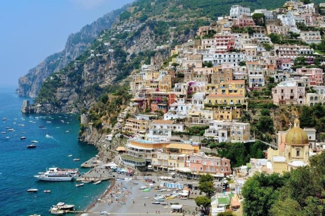 Von Rom aus: Pompeji, Positano und die Amalfiküste Tagestour