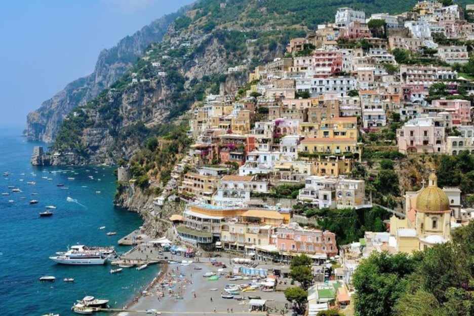 Von Rom aus: Pompeji, Positano und die Amalfiküste Tagestour