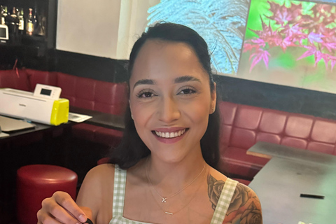 Tokyo: Name Seal & Pouch or Tote Bag Making Experience Tokyo: Custom-made seal and pouch (hiragana)