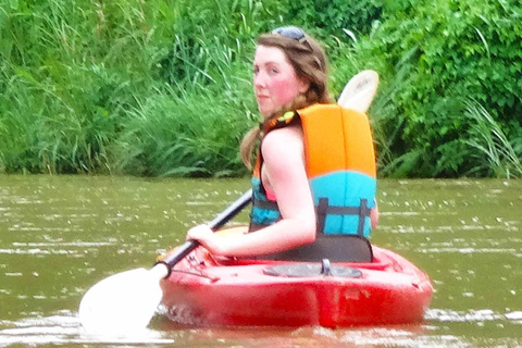 Chiang Mai: 25 km di tempo libero in mountain bike e kayak nella giunglaDa Chiang Mai: tour in bici e kayak