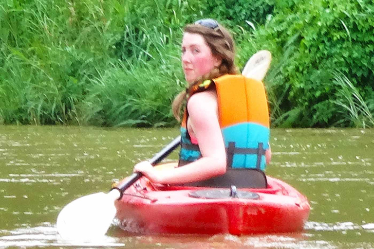 Chiang Mai: 25 km di tempo libero in mountain bike e kayak nella giunglaDa Chiang Mai: tour in bici e kayak