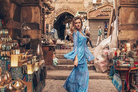 Cairo: Private Guided Tour to Bab al-Futuh & Old Cairo Gems! Tour, including Transportation and Italian Guide and Entry