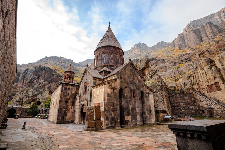 From Yerevan:Garni Temple, Geghard Monastery, and Qabab Tour