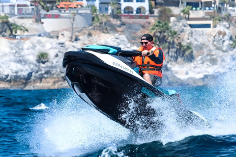 Costa Azul: Aventura en moto acuática con instructor opcionalMoto acuática 60min