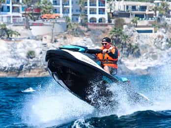 Cannes: Vattenskoteräventyr Jetski-äventyr med valfri instruktör