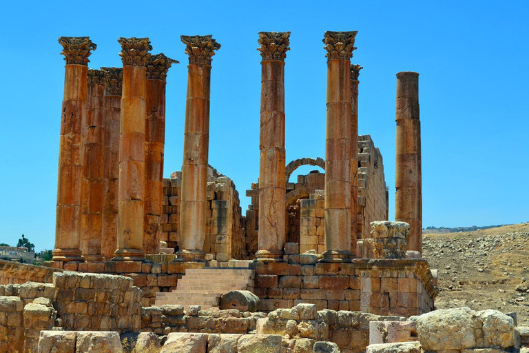 From Amman: Private Amman and Jerash Sightseeing Tour Private Tour with Lunch