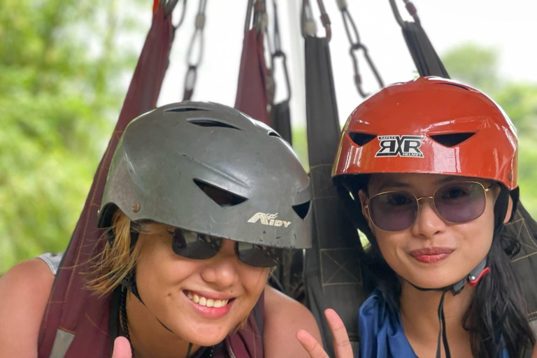 بوراكاي: مغامرة ركوب الدراجات الرباعية والدراجات الهوائية والانزلاق بالحبال مع شاحنة صغيرة