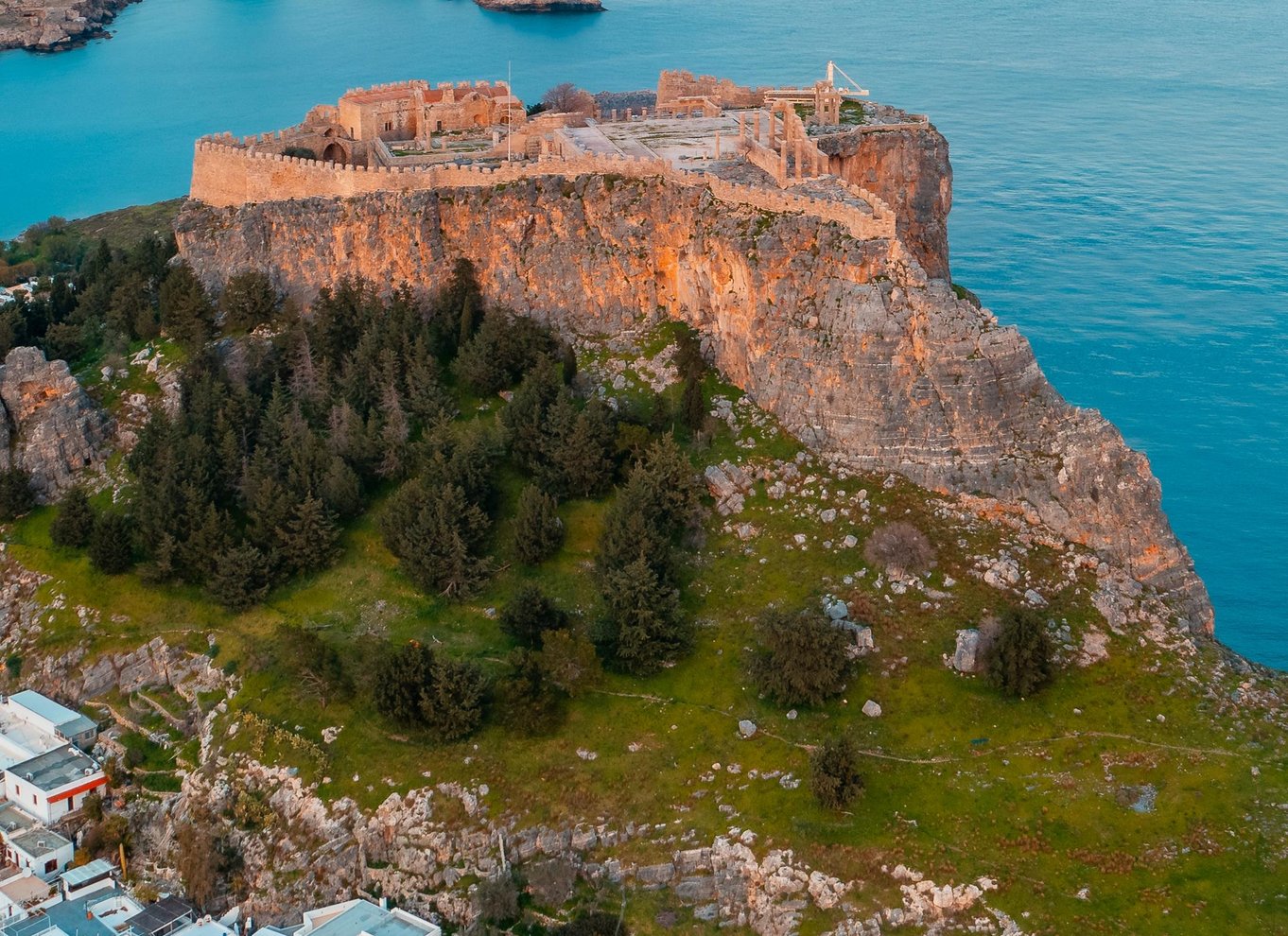 Rhodos: Lindos-bustur med fri tid til at udforske