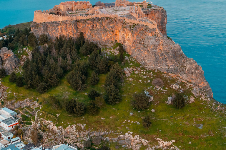 Rhodes : Visite en bus de Lindos avec temps libre pour explorer la région