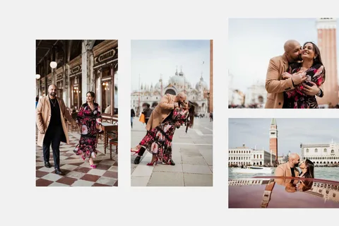 Venezia: Eleganti foto di coppia durante la tua vacanza