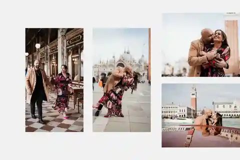 Venice: Elegant couple photos on your vacation