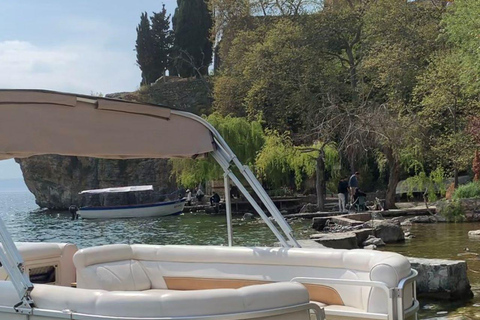 Small-Group Lake Ohrid Boat Tour to St. Naum & Hidden Bays