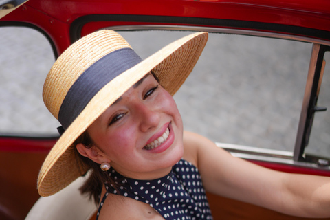 Timeless Rome: A Journey in Fiat 500 or Convertible Fiat 500 Shared Vintage Convertible Fiat 500 experience