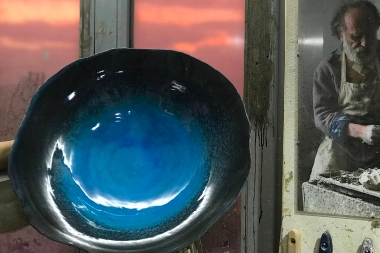 Handmade pottery class in Santorini