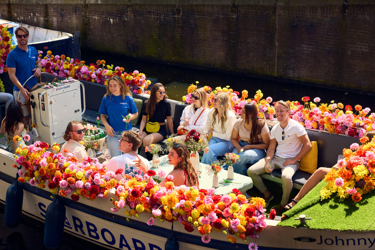 Amsterdam: City Highlights Cruise on a Luxury Flower Boat City Highlights Flower Boat Cruise | Without Cheese