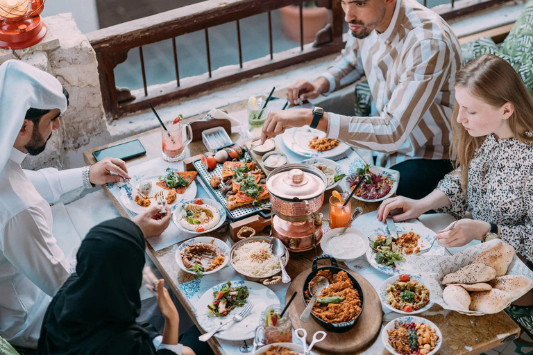 Doha: Fireworks Drone Show at International Food Festival