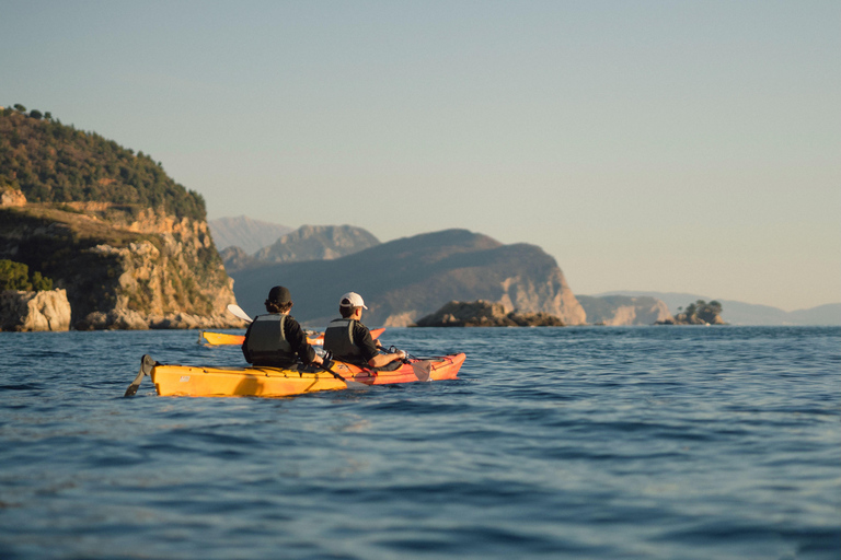 Budva: 18km Sea Kayak Mini Expedition to Petrovac Islands