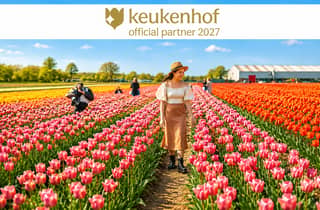 Amsterdam: Keukenhof, Besuch einer Tulpenfarm & Fahrt durch die Windmühlenlandschaft