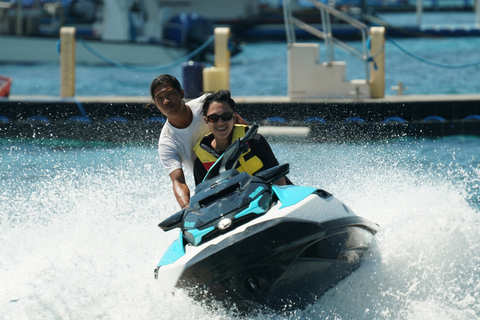 Bali: Nusa Penida Watersport Adventure with Lunch Adventure Package: Snorkeling+Canoe+BananaBoat+Donut+Jet Ski