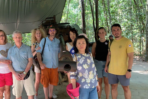 Vanuit Ho Chi Minh: Cu Chi Tunnels Tour ochtend of middagVan Ho Chi Minh: Cu Chi tunnels privétour