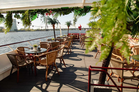 日落之旅：海门之行——拉脱维亚河流巡游日落之旅：海门河游轮之旅 - 拉脱维亚河流巡游