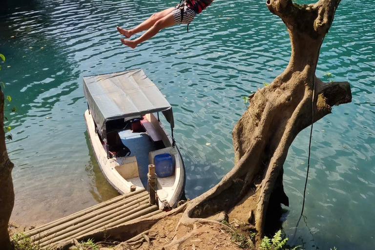 Phong Nha: Zipline Dark Cave & Paradise Cave Exploration Option 4: Full Adventure Experience - Drop-off in Hue