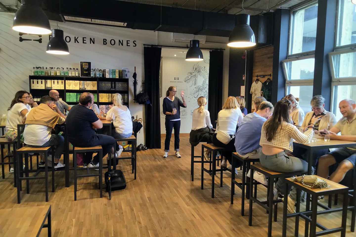 Ljubljana: Broken Bones Distillery Guided Tasting