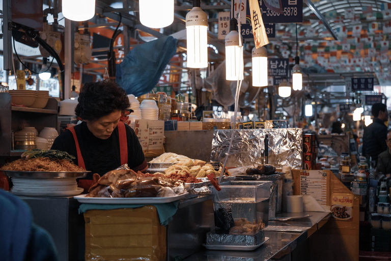 Einzigartiges authentisches Essensabenteuer auf dem Gwangjang-MarktSamll Gruppe Rundgang Foodtour