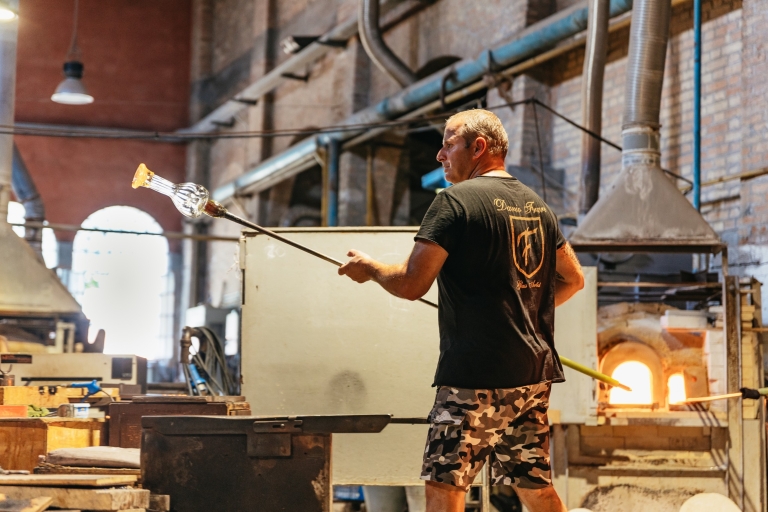 Venetië: Glasfabriek, Murano en Burano BoottochtOchtendtour vanaf het treinstation van Venetië