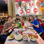 Hue: Night Street Food Tour by Cyclo with a Local Guide