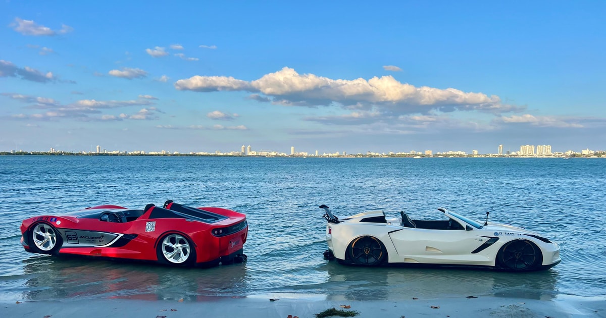 Miami: 1 Hour Jetcar Rental & 30 Minute Boat Tour | GetYourGuide