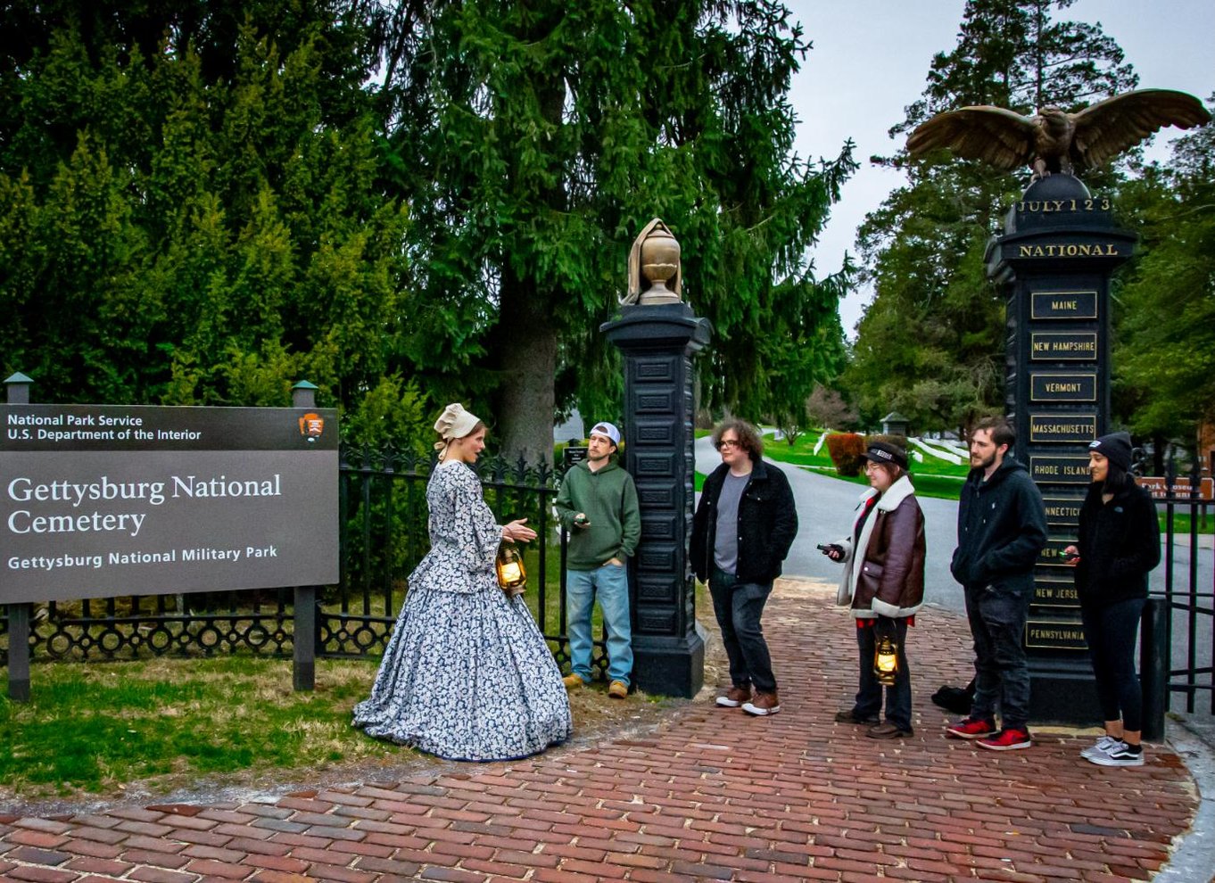Borgerkrigens spøgelser: Ekkoer fra de faldne Gettysburg spøgelsestur
