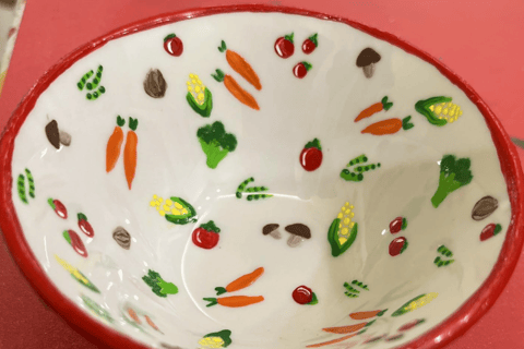 Brisbane CBD: 2H Ceramic Paint Class | Paint and Sip