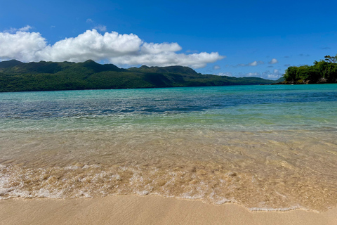 Rincon Beach och Cayo Levantado från Punta Cana