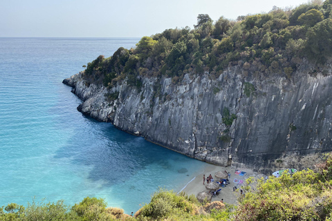 Zakynthos boat trip to Blue Caves and shipwreck site