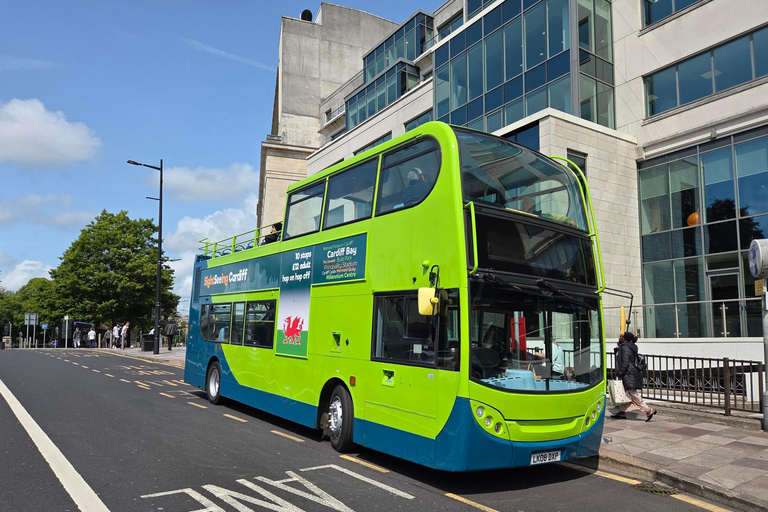 Cardiff: City Sightseeing Open-Top Bus Hop-On, Hop-Off Tour