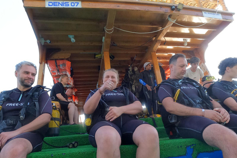 Side Underwater Museum Diving Adventure Side: Guided Scuba Diving Experience with Two Boat Dives