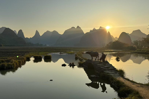 Guilin: Zhuangyuan Bridge Private Tour with Transfer